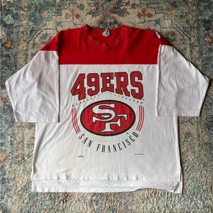 Vintage NFL San Francisco 49ers Logo T-shirt Size XXL